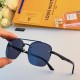 LV Europe and the United States big brand sports sunglasses new men's personalized sunglasses female anti-ultraviolet driving sunscreen couple glasses