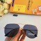 LV2023 new sunglasses big face thin ins tide retro anti-ultraviolet strong sun glasses net red models