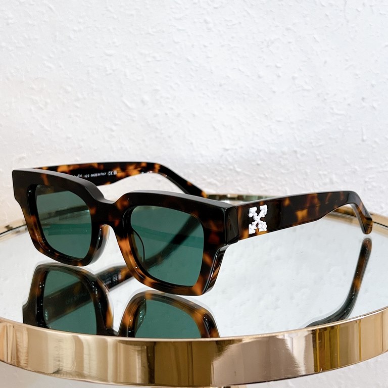 Upgrade   polarized version OFF WHITE OERI008 series, support contrast, high version 1.0cm thickness, one of the world's most popular fashion brands, the classic oversize version, designed by VIrgil Abloh, creative direc