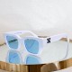 Upgrade   polarized version OFF WHITE OERI008 series, support contrast, high version 1.0cm thickness, one of the world's most popular fashion brands, the classic oversize version, designed by VIrgil Abloh, creative direc