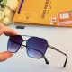 LV Europe and the United States big brand sports sunglasses new men's personalized sunglasses female anti-ultraviolet driving sunscreen couple glasses