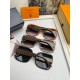 . NewBrand,  Louis Vuitton LV Women's Rimless Ladies Sunglasses   Imported Polaroid HD polarized lenses, TRlogo temples, high-end customized design, wear a super model, a must-have for travel and driving. No. 7001.