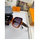 . NewBrand,  Louis Vuitton LV Women's Rimless Ladies Sunglasses   Imported Polaroid HD polarized lenses, TRlogo temples, high-end customized design, wear a super model, a must-have for travel and driving. No. 7001.