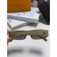 LV Louis Vuitton 2024 new Pixel digital letters sunglasses Wang Jiaer Huang Zi Hongfan Wang Hedi the same sunglasses in Europe and the United States big-name celebrities with the same retro literary sunglasses fashion st