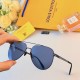 LV new men's sunglasses aviator style sunglasses fashion toadstool polarized glasses driving fishing sunshade anti glare