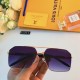 LV2023 new sunglasses Korean version of retro double beam sunglasses net red tide men street shooting personalized sun glasses