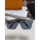 Lv Louis Vuitton New full print letters one piece sunglasses women sunscreen 2024 new sunglasses for men and women UV protection premium ins