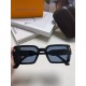 LV Louis Vuitton 2024 new sunglasses women's glasses Ms. driving with polarized sunglasses square box thin personality retro