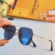 LV polarized sunglasses men's sunglasses driving fishing chauffeur glasses driving mirror tide 2023 new toadstool fashion