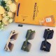 LV sunglasses female 2023 new summer sunscreen high value ins net red large frame thin ultraviolet sun glasses