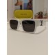 LV Louis Vuitton new sunglasses retro personality avant-garde sunglasses model model high quality plate high quality box