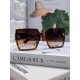 Lv Louis Vuitton 2024 latest fashion sunglasses ladies square thin retro net red sunscreen new senior sense of star street shooting sunglasses personalized with diamond Logo