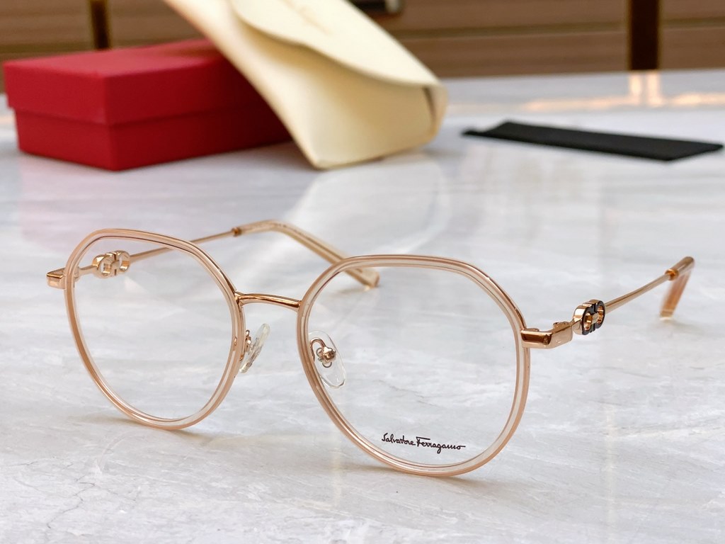 [Salvatore Ferragam] Ferragamo new optical stand, MODEL SF2215, SIZE 52 mouth 19-140