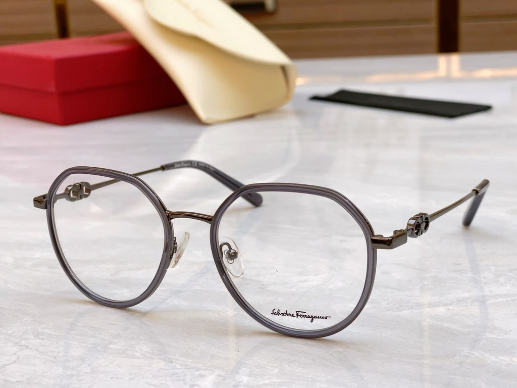 [Salvatore Ferragam] Ferragamo new optical stand, MODEL SF2215, SIZE 52 mouth 19-140