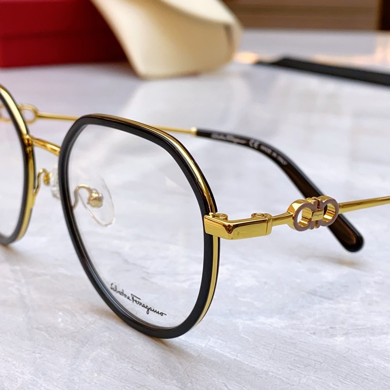 [Salvatore Ferragam] Ferragamo new optical stand, MODEL SF2215, SIZE 52 mouth 19-140