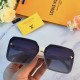 LV beach photo large round face suitable sunglasses female models small face summer premium sense show face small driving sunscreen UV