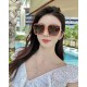 . NewBrand, LV Women's Polarized Sunglasses   TR Frames   Imported Polaroid HD Polarized lenses, metal logo inlaid temples, high-end customized design, wear a super model, travel and driving essentials. (No. 7226)