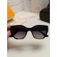 LV Louis Vuitton thick frame polygonal plate sunglasses female European and American wind UV protection sunglasses high goods show face small fashion trend female models