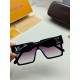 lv Louis Vuitton Wang Hedi large frame sunglasses sunglasses classic box design, not pick face type, whether with a coat or dress are very obvious temperament prevention UV