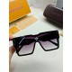 lv Louis Vuitton Wang Hedi large frame sunglasses sunglasses classic box design, not pick face type, whether with a coat or dress are very obvious temperament prevention UV