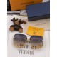 LV 2023 new women's square frame sunglasses driving sunglasses New sunglasses Fashionable and generous Comfortable and lightweight Exquisite luxury Ultra-light Model L5771