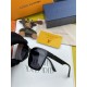 [TR Polarized Series] lv large frame sunglasses sunglasses classic box design, do not pick face type, whether with a coat or dress are very temperamentally polarized lenses to prevent ultraviolet Model Model L1765