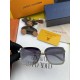 [TR Polarized Series] lv large frame sunglasses sunglasses classic box design, do not pick face type, whether with a coat or dress are very temperamentally polarized lenses to prevent ultraviolet Model Model L1765