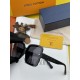 lv large frame sunglasses sunglasses classic box design, not pick face type, whether with a coat or dress are very temperament prevention UV Model L7291