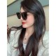 LV 2023 new women's square frame sunglasses driving sunglasses New rimless sunglasses Fashionable and generous Comfortable and lightweight Exquisite luxury Ultra-light Model L8362