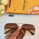 LV small frame small face sunglasses female ins wind net red models fashion street shooting sunglasses tide male Korean version 2023 new glasses