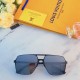 LV new polarized sunglasses for men retro trend metal sunglasses men tide