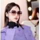 LV 2023 new women's square frame sunglasses driving sunglasses New rimless sunglasses Fashionable and generous Comfortable and light Exquisite luxury Ultra-light Model L1294