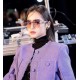 LV 2023 new women's square frame sunglasses driving sunglasses New rimless sunglasses Fashionable and generous Comfortable and light Exquisite luxury Ultra-light Model L1294