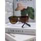 LOUIS VUITTON Round frame Full of details Original LV cut edge rimless shape Gorgeous turn with infinite taste Patterned design Classic unique mirror leg logo     High quality Official website synchronization