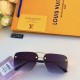 LV2023 personalized European and American trend glasses Korean retro square sunglasses new frame glasses