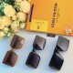 LV net red sunglasses female ins Korean version of the tide of fashion personality large frame ultraviolet protection street shooting sunglasses large face thin