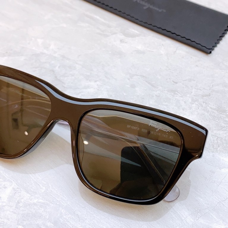 Salvatore Ferragam 】Ferragamo new sunglasses, MODEL SF1087S, SIZE 56 mouth 18-145