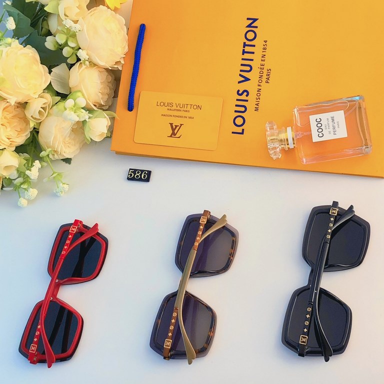 LV2023 new Europe and the United States trend of fashion personality sunglasses saucer sunglasses women sunglasses