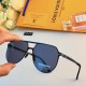 LV business fashion sunglasses double beam driving special driving UV polarized glasses sunglasses men's elastic legs