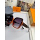 . NewBrand,  Louis Vuitton LV Women's Rimless Ladies Sunglasses   Imported Polaroid HD polarized lenses, TRlogo temples, high-end customized design, wear a super model, a must-have for travel and driving. No. 7001.