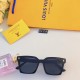 Lv sunglasses female square retro Korean version of the ins advanced sense of large face thin net red personality street shooting sunscreen sunglasses tide