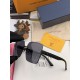 LV 2023 new women's square frame sunglasses driving sunglasses New rimless sunglasses Fashionable and generous Comfortable and light Exquisite luxury Ultra-light Model L6226