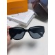 LV Louis Vuitton sunglasses, face-framing visor, high-end and lightweight