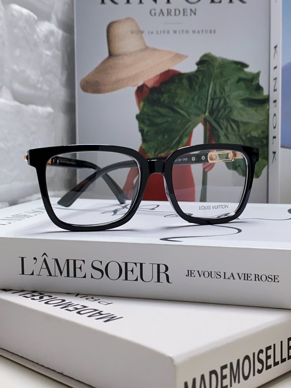 Lv Louis Vuitton 2024 new Wang Yibo Yang Yang Yu Wenle the same glasses frame men retro large face anti-blue light myopia glasses frame Men and women universal optical frame