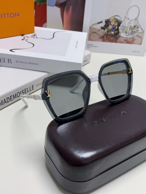 LV Louis Vuitton frames letter fashion sunglasses personalized driving sunscreen shades UV sunglasses