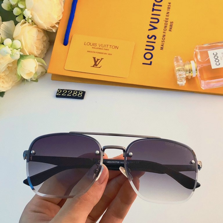 LV sunglasses female ins wind net red fashion street shooting sunglasses tide male Korean version of the 2023 new glasses