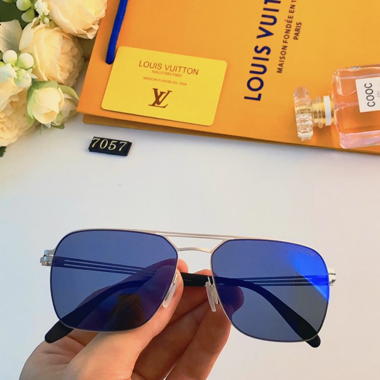 LV HD nylon polarized sunglasses men's driving special driver driving UV protection sunglasses 2023 new