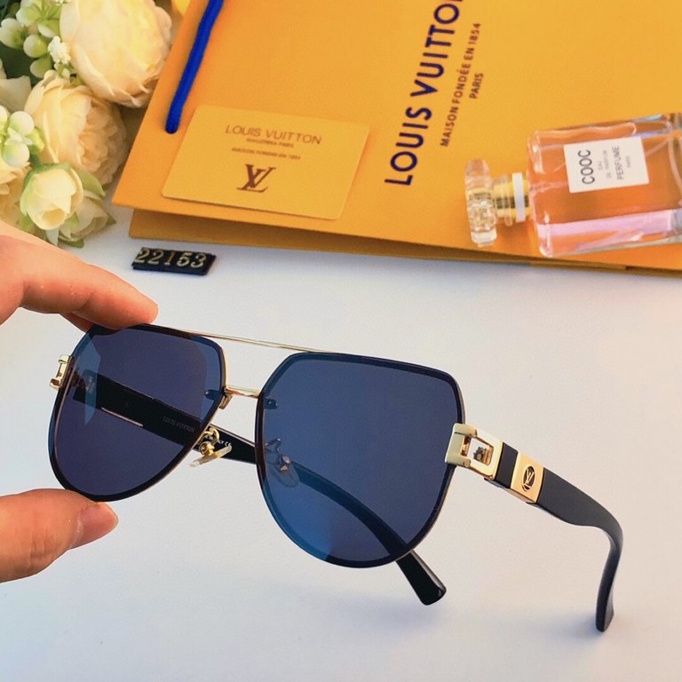 LV new men and women sunglasses fashion casual sunglasses anti-ultraviolet tide driving driving travel travel sunglasses