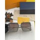 [TR Polarized Series] lv large frame sunglasses sunglasses classic box design, do not pick face type, whether with a coat or dress are very temperament polarized lenses to prevent ultraviolet Model Model L2711