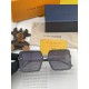 [TR Polarized Series] lv large frame sunglasses sunglasses classic box design, do not pick face type, whether with a coat or dress are very temperament polarized lenses to prevent ultraviolet Model Model L2711